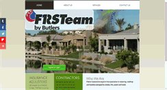 Desktop Screenshot of frsteambybutlers.com